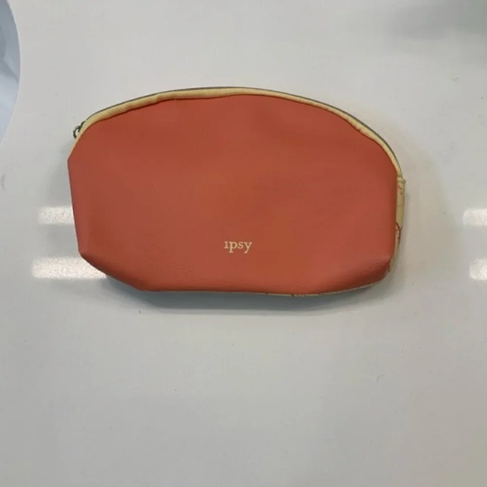 Ipsy World Traveler Passport Stamp Makeup Travel Bag
